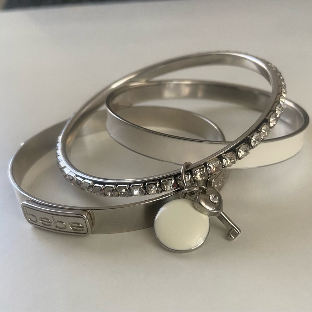 Bebe stack bracelet set